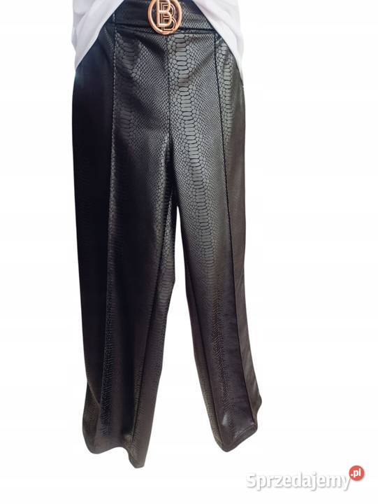Modne spodnie szerokie wygoda i elegancja w