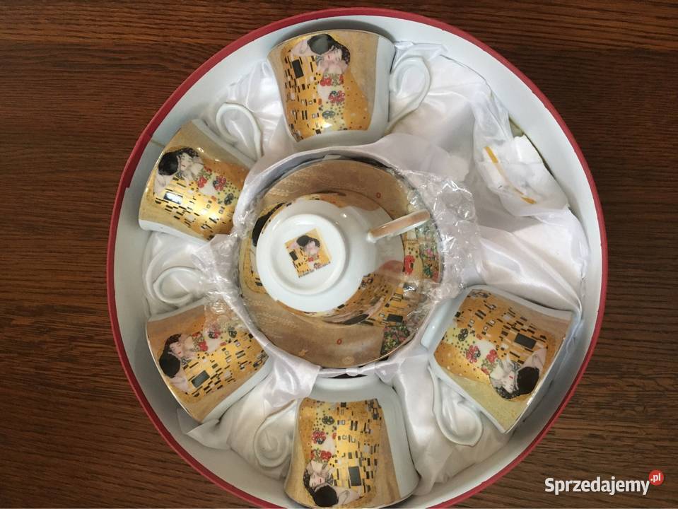 Filiżanki porcelanowe Klimt 66 Nisko