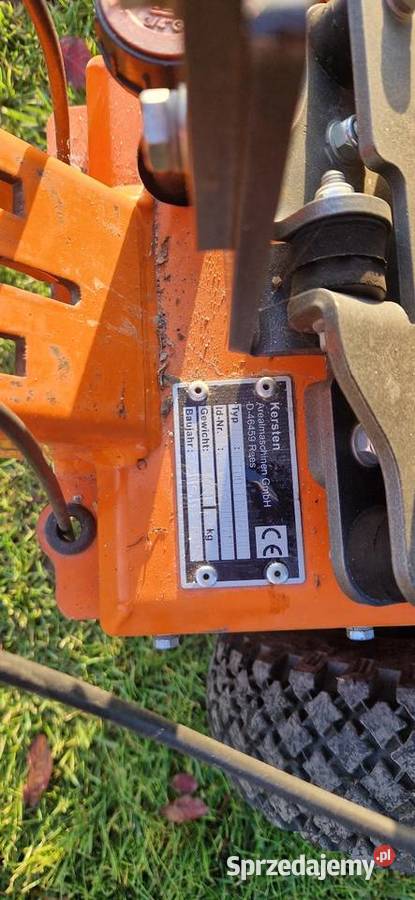 Kersten odkwaszczarka hydrauliczna zamiatarka do Namysłów