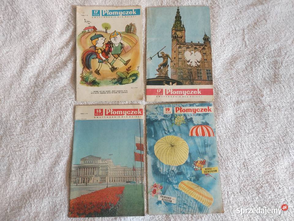 Stara Gazeta Płomyczek z roku 1966 i 1967 17 18 Tarnów