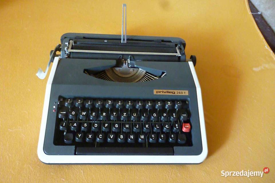 MASZYNA DO PISANIA Z WALIZKĄ PRIVILEG 260T Antyki Kraków