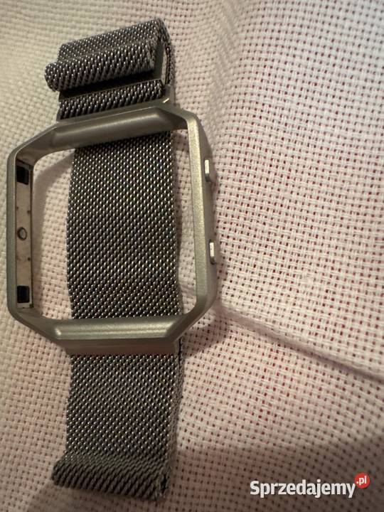 Fitbit Blaze pasek srebrny