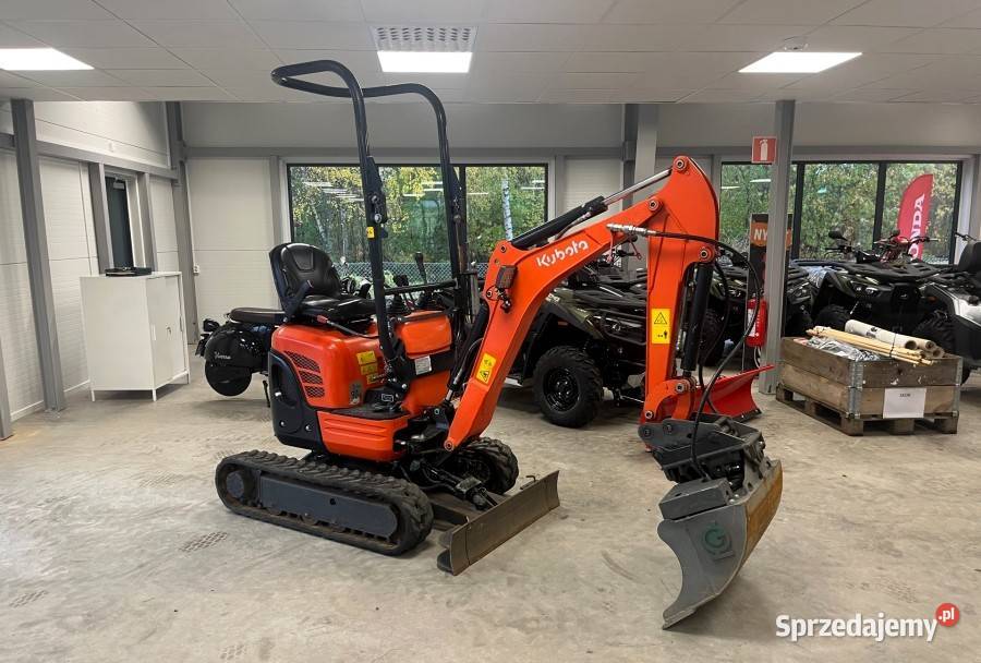 Minikoparka Kubota U103 z 2019 roku