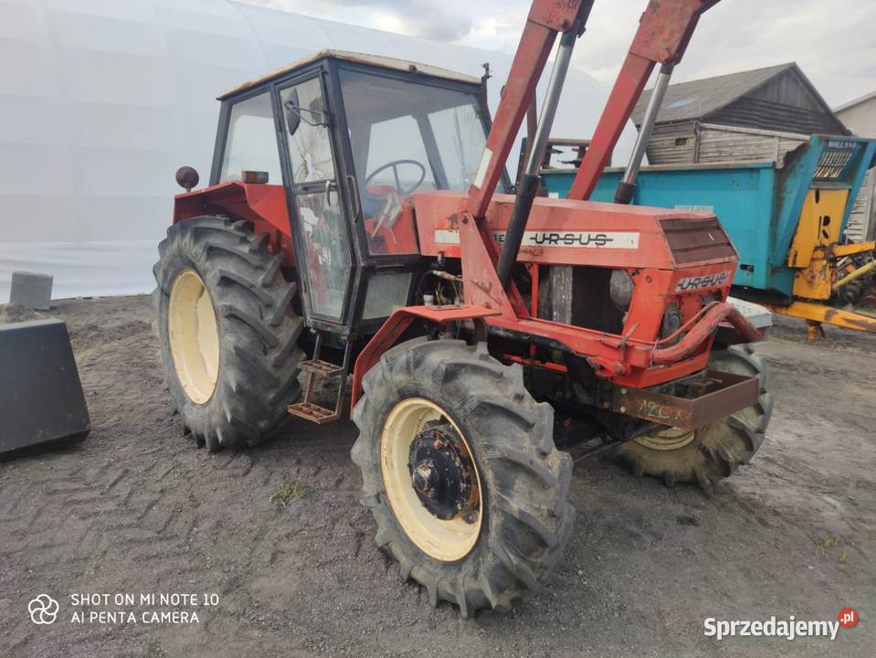 Ładowacz czołowy Agram do ciągnika Ursus 914904 nieuszkodzony Łobżenica