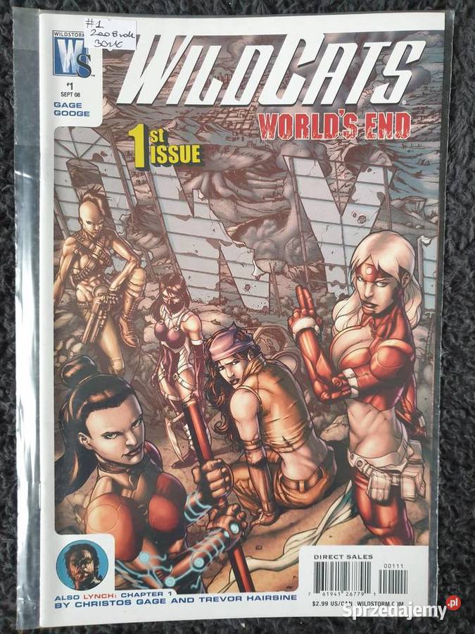 Wild CATS 5 komiksów Wildstorm Image DC USA Komiksy Gdynia sprzedam
