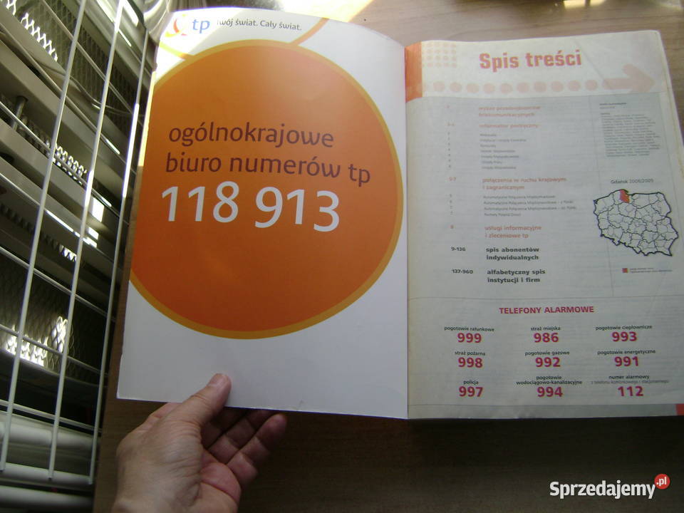 Starocie z PRL Książka telefoniczna Gdańsk Gdynia sprzedam
