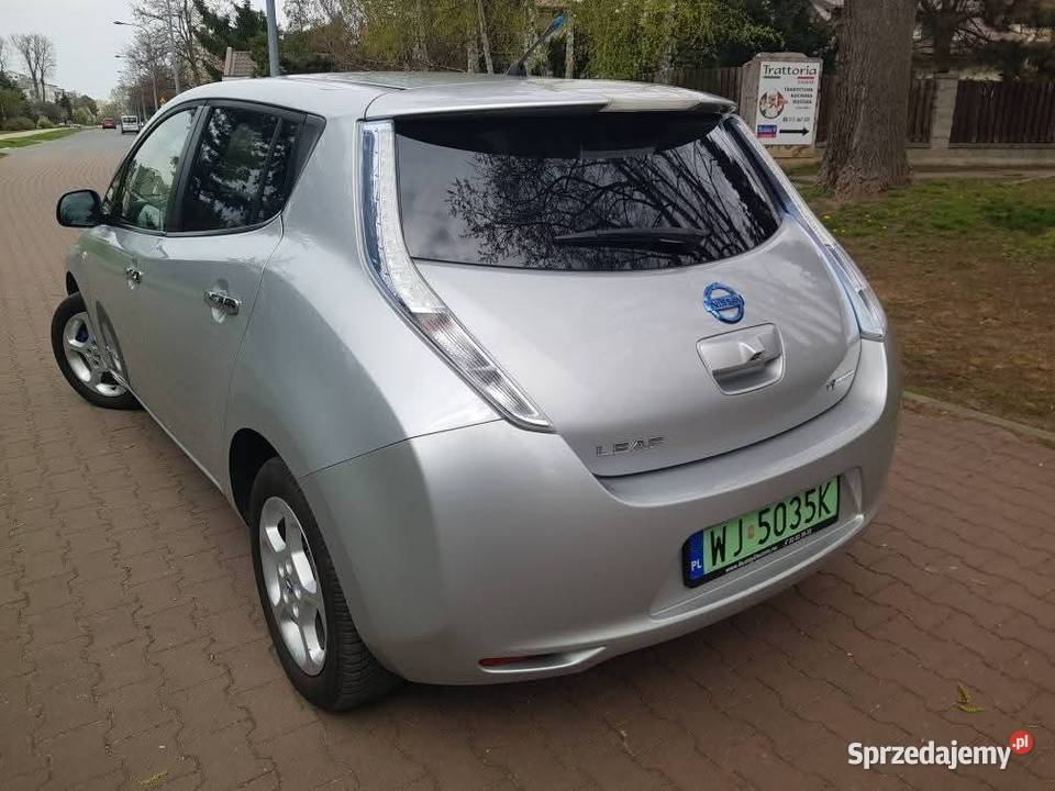 Nissan Leaf 2012 pierwszy właściciel srebrny Warszawa sprzedam