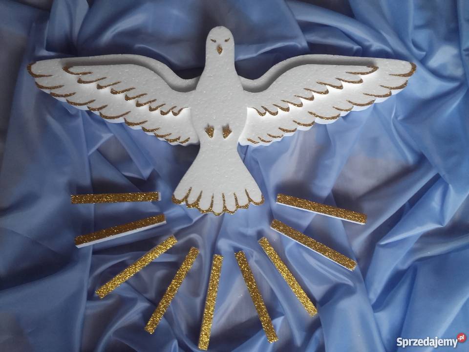 Gołębica dekoracja bierzmowanie ołtarz Boże Dobrzyca sprzedam