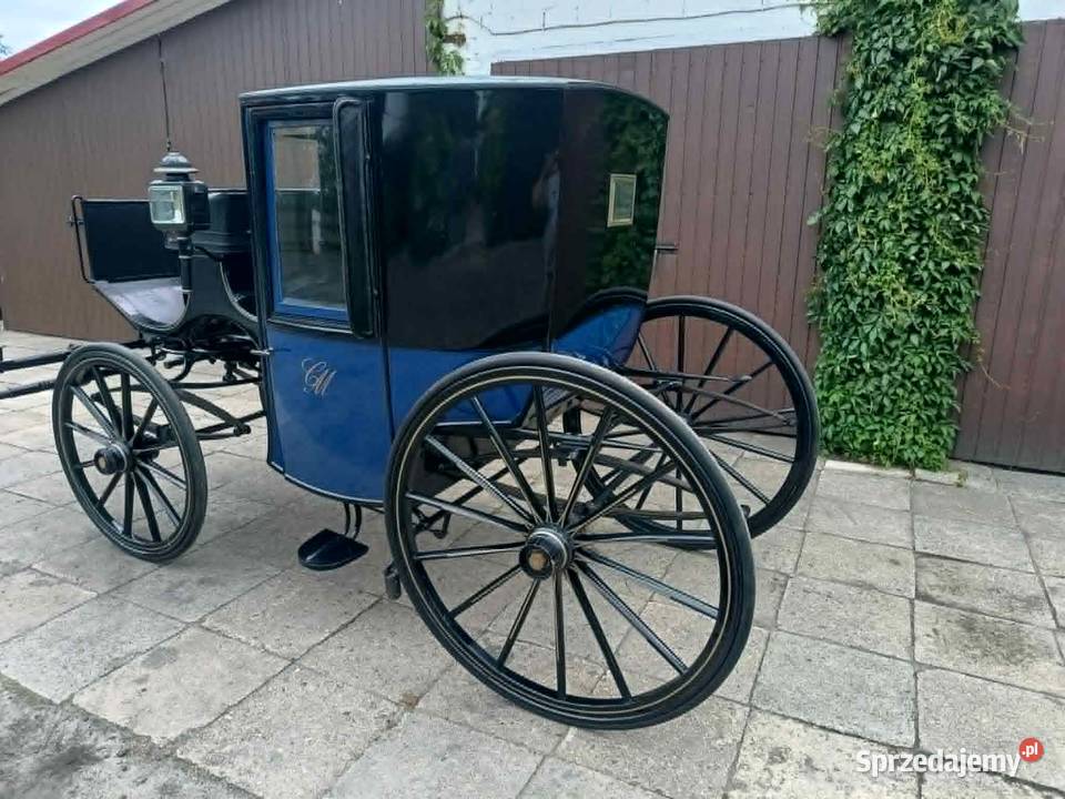 Kareta Coupe Bryczka Konna Powóz Dobroń