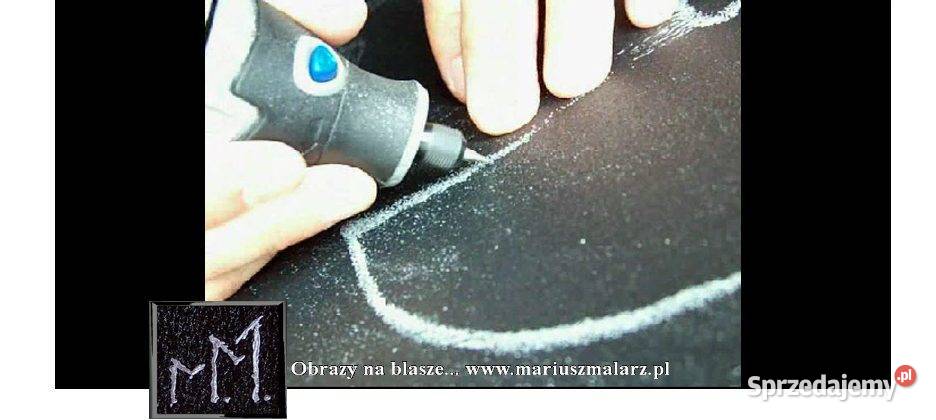 Jezus Chrystus Ręcznie grawerowany obraz na Sandomierz