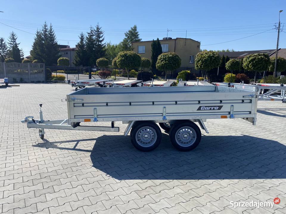 Mocna przyczepa lekka CARRO DELTA D3015 2w1 2 Kowal