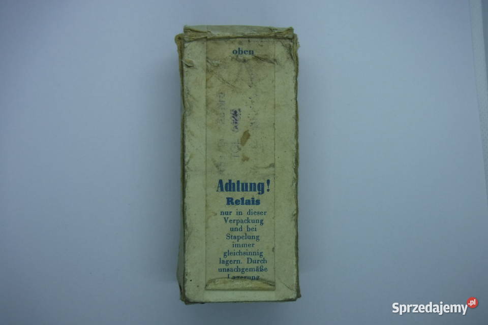 Sa23 AuNi5 TGL 6625 A5s21 Przekaźnik relay mazowieckie Otwock