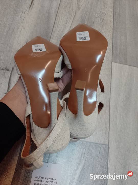 41 ASOS Beżowe czółenka Wieczorowez odkrytą inna Czółenka Kraków