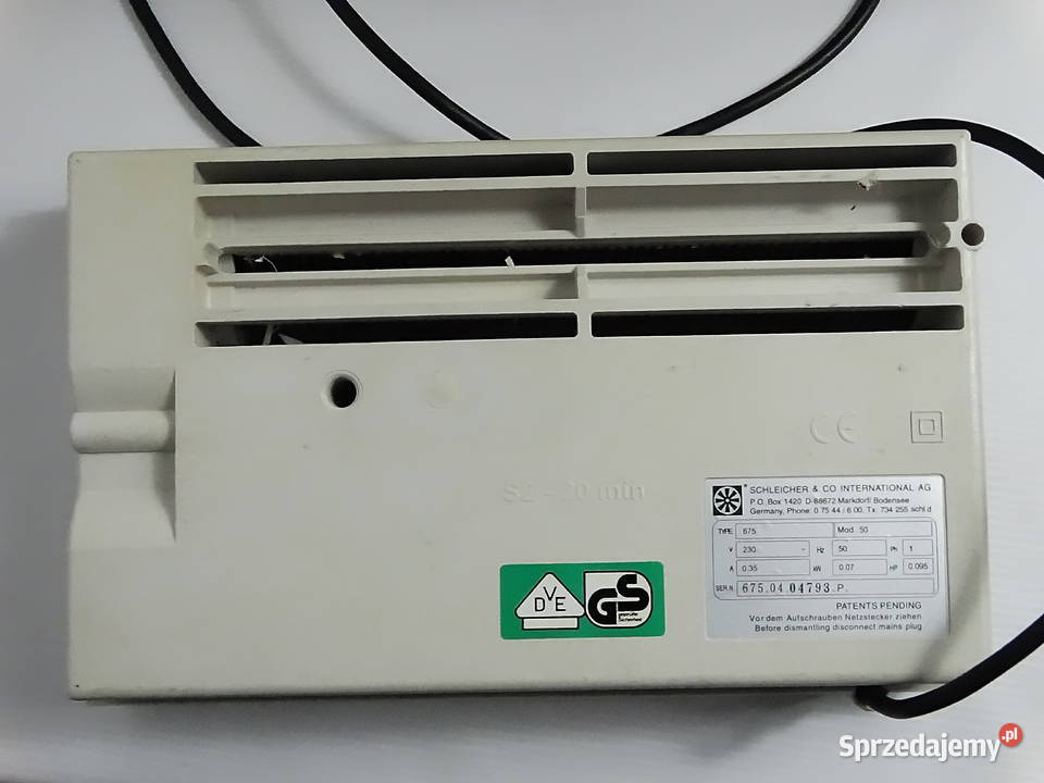 Solidna Niszczarka Dokumentów Schleicher Co Pozostałe