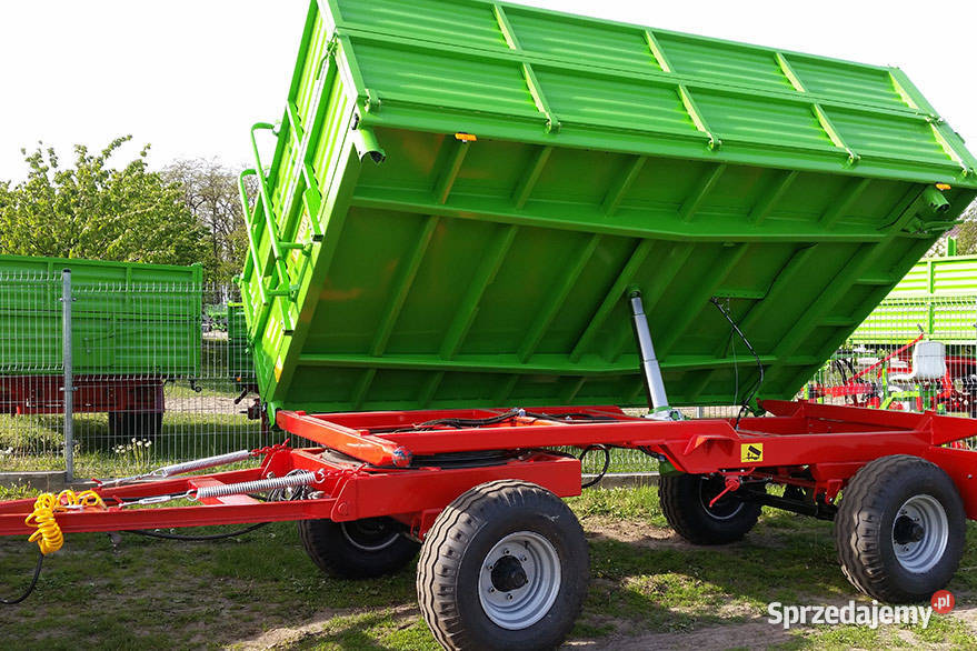 Przyczepa dwuosiowa rolnicza ze skrętną osią Międzyrzec Podlaski