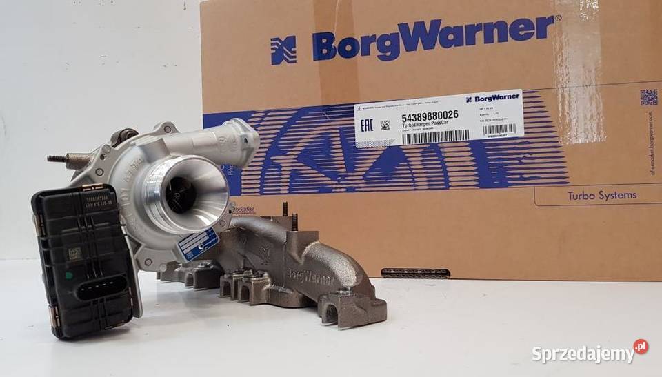Nowa turbosprężarka BorgWarner KKK 54389880026