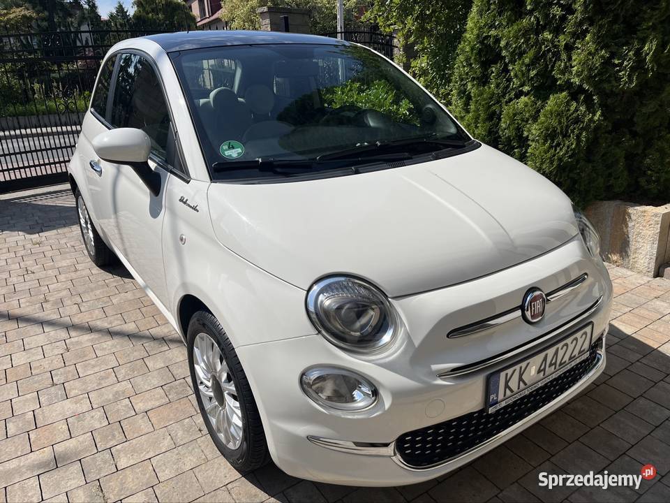 Fiat 500 Dolcevita 10hybrid 2022 małopolskie Kraków