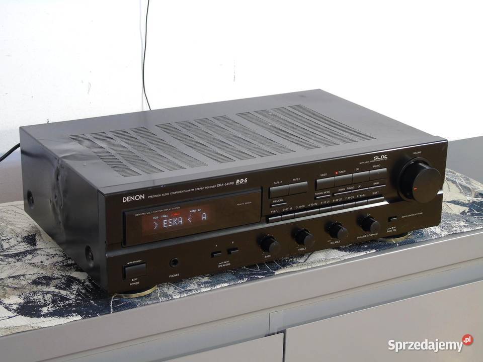 Amplituner Denon DRA545 RD sprawny DOSTAWA podkarpackie Jasło