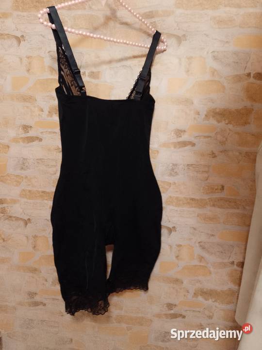 463XL bpc Bonprix Ekskluzywny czarny kombinezon Kraków