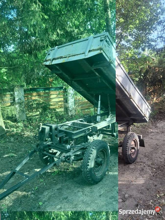 Przyczepka do minitraktorka wywrotka 2 Krosno Odrzańskie