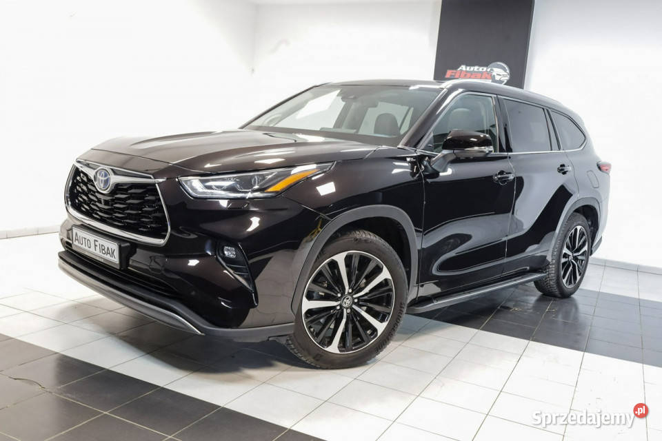 Toyota Highlander ExecutiveSalon PolskaI światła LED łódzkie Konstantynów Łódzki