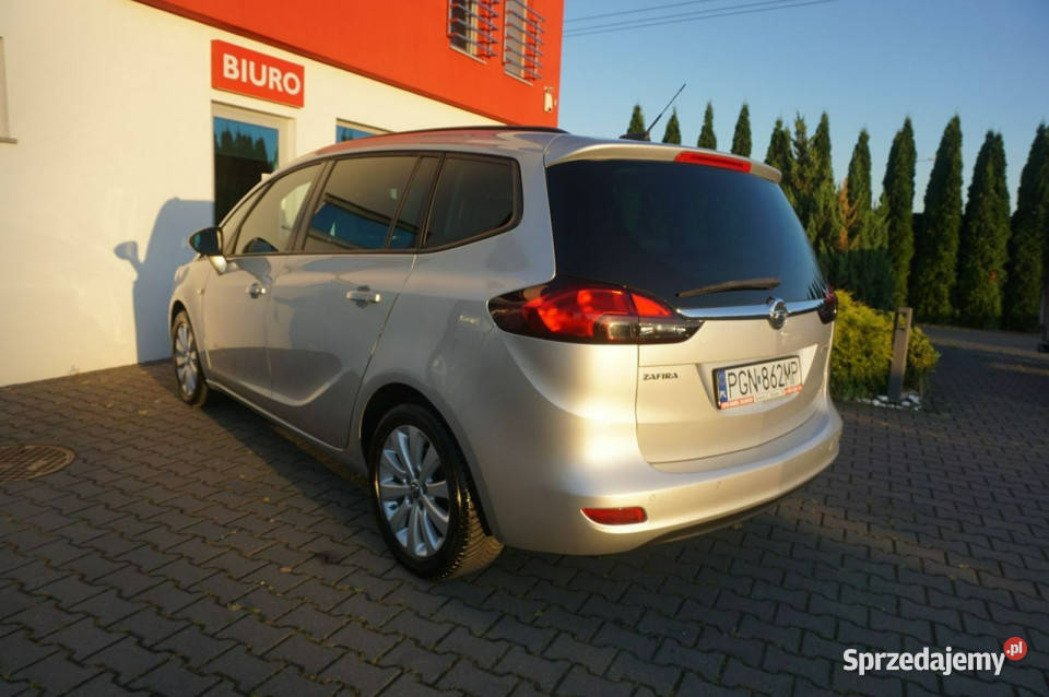 Opel Zafira LIFT14TURBO140Naviserwis1100007os C wielofunkcyjna kierownica wielkopolskie Gniezno