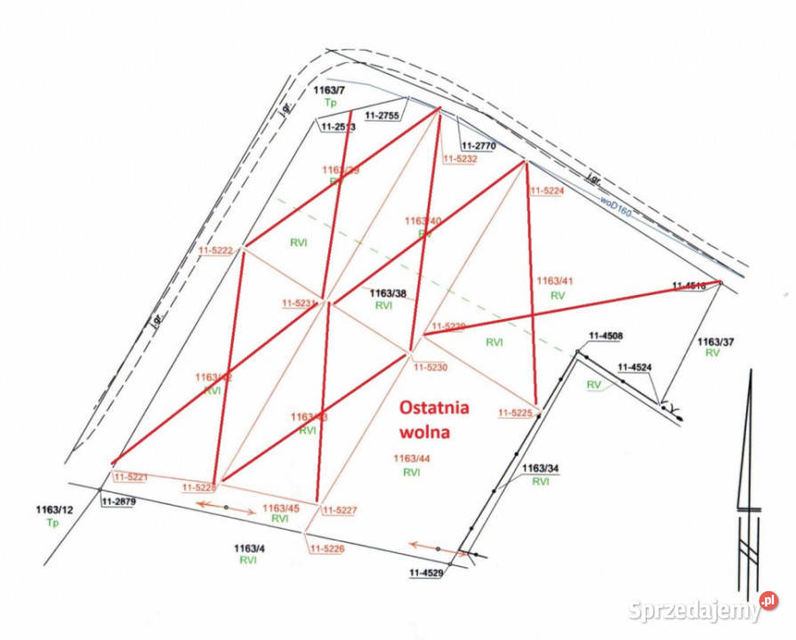 sprzedaży gruntu 2197m2 Daleszyce 84zł/m2 świętokrzyskie