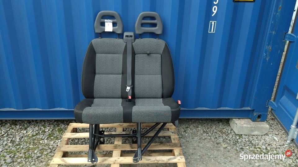 FOTEL PASAŻERA PODWÓJNY EUROPA DUCATO JUMPER dostawcze Bielsko-Biała