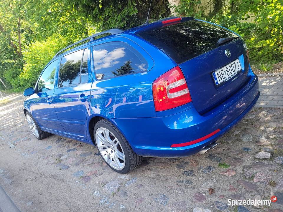 Skoda octavia II vrs 20 170 rs blue Orneta