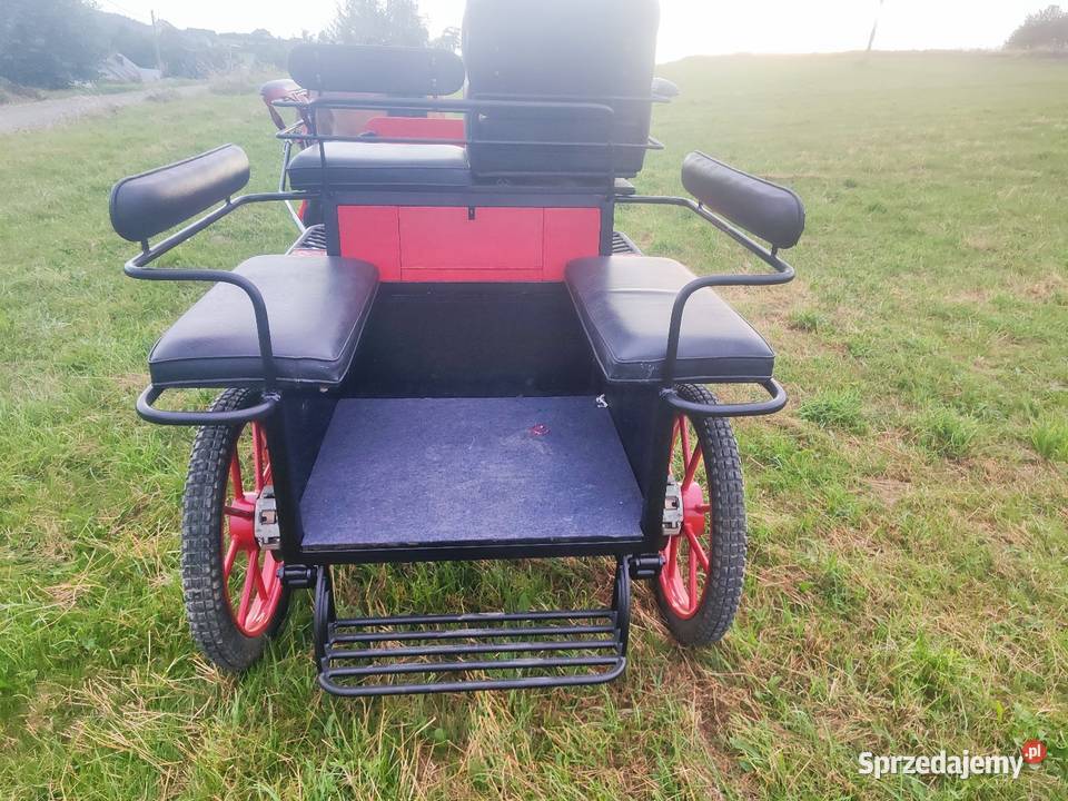 Sprzedam Bryczke wagonetke Konie Łęka