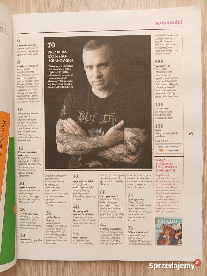 Książki Magazyn do czytania 5 68 październik Kraków