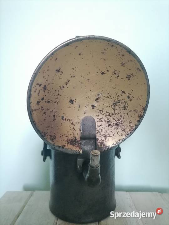 Stara lampa karbidowa Kraków