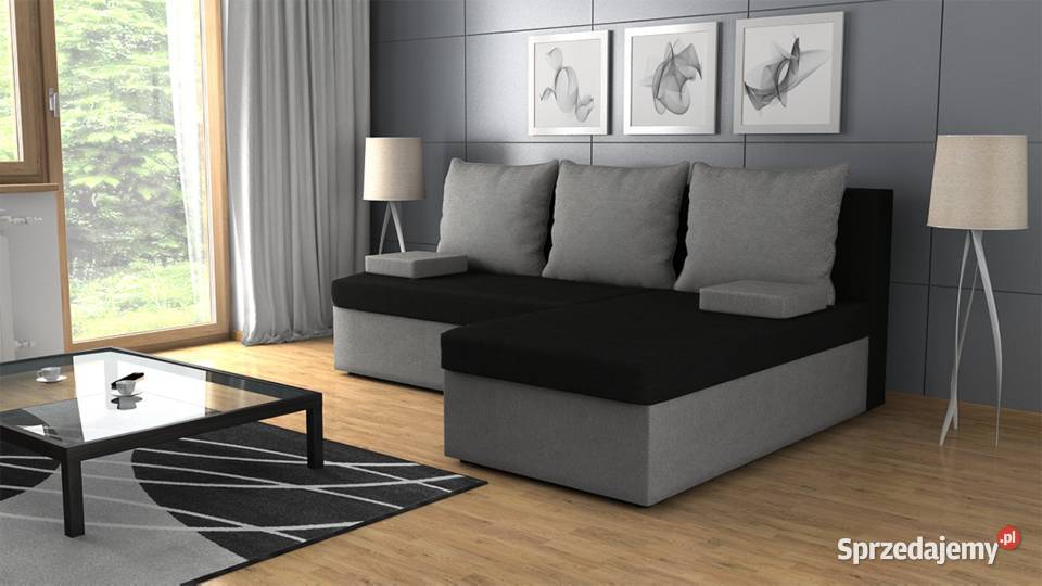 Rogówka NAROŻNIK CRYSTAL funkcja spania 200cm Gorzów Wielkopolski