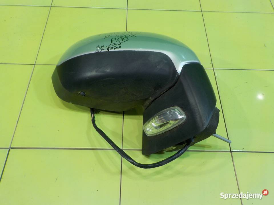 PEUGEOT 3008 I 09r 5D lusterko prawe osobowe Suków