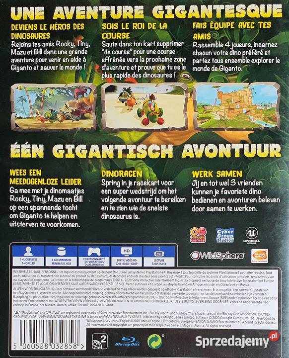 GIGANTOZAUR GRA GIGANTOSAURUS THE GAME Kraków