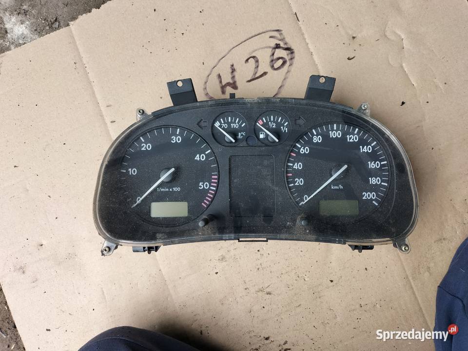 VOLKSWAGEN POLO 6N 19 D 19D 19SDI LICZNIK ZEGARY osobowe Liczniki i zegary Kamień-Kolonia