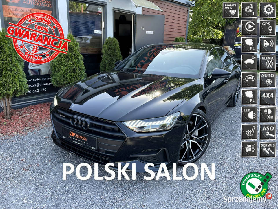 Audi A7 SLine Quattro Polski Salon Serwis ASO kujawsko-pomorskie Bydgoszcz