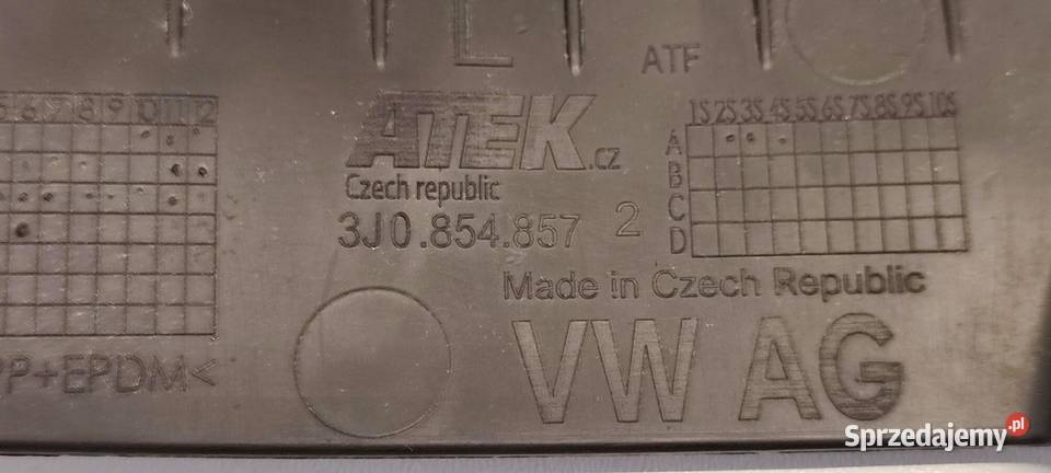 SKODA SUPERB 4 CHLAPACZ LEWY TYŁ 3J0854857 dolnośląskie