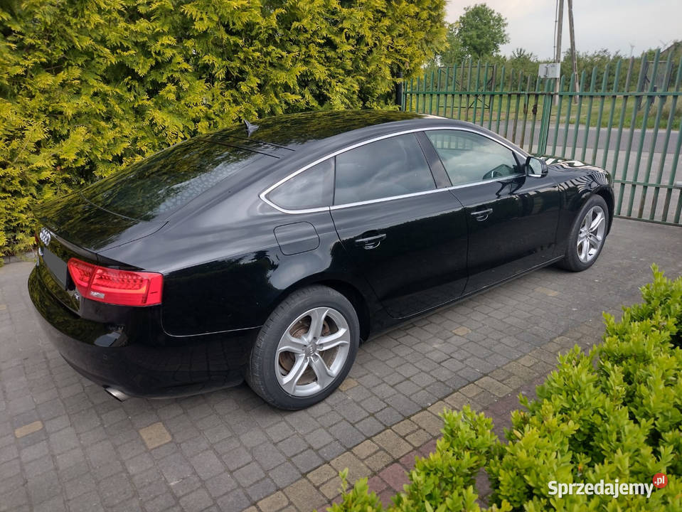 Audi A5 LIFT 45drzwi 18benzyna 170 LED zadbane wielofunkcyjna kierownica Sompolno sprzedam