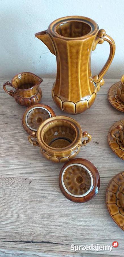 Zestaw z czasów prl Porcelana i szkło