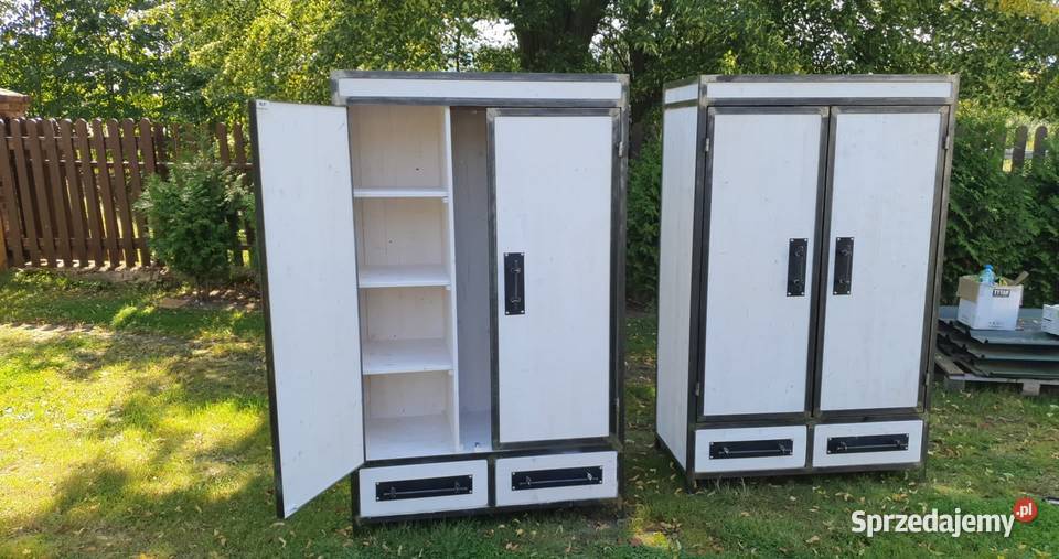 industrialna szafa ubraniowa 2 drzwiowa z Warszawa