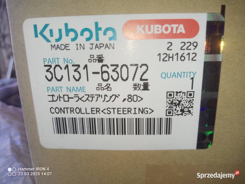 Orbitrol do traktora Kubota 8540 Narrow Legionowo