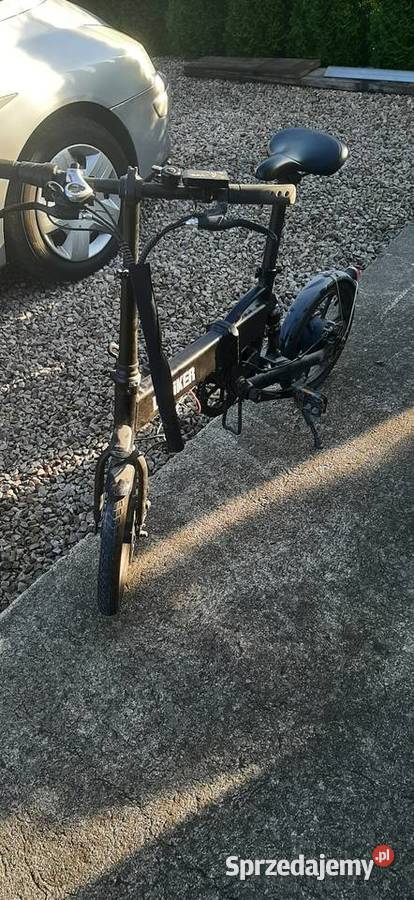 Rower elektryczny dohiker z manetką gazu