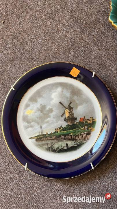 Patera z wiatrakiem WOOD SONS Burslem England Gdańsk