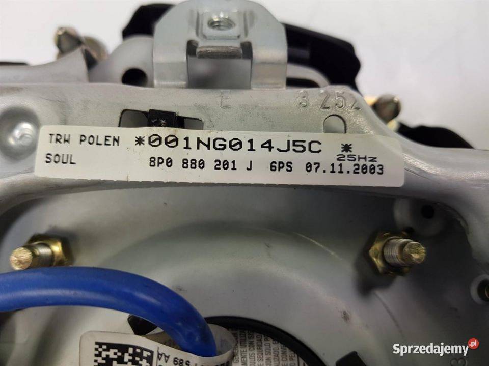 PODUSZKA AIRBAG AUDI A4 B6 8P0880201J Pozostałe Lipno sprzedam
