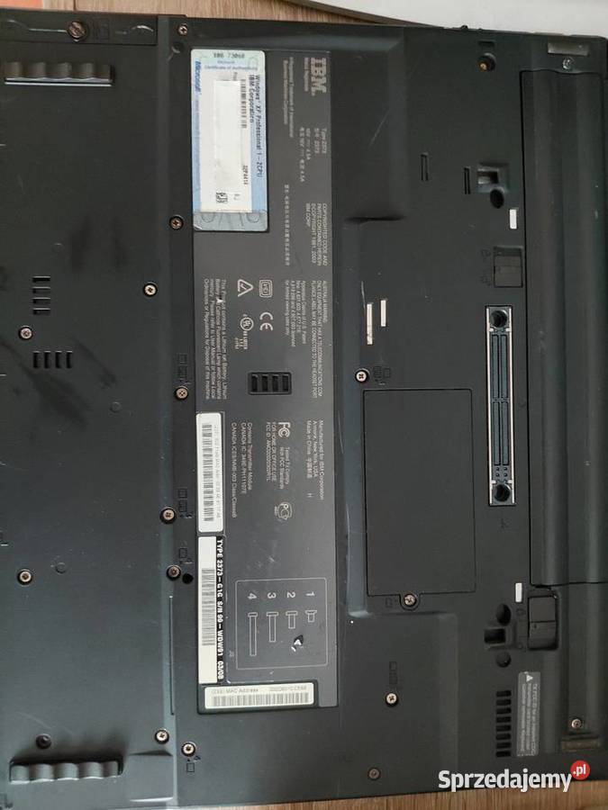 Okazja Laptop IBM THINKPAD T40p łódzkie Grodzisk