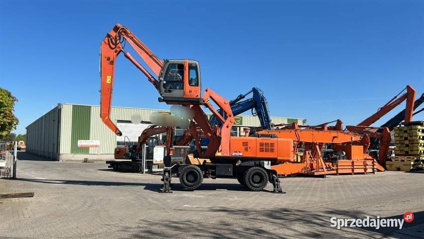 Koparka przeladunkowa kolowa Hitachi ZX 210 W Warszawa sprzedam