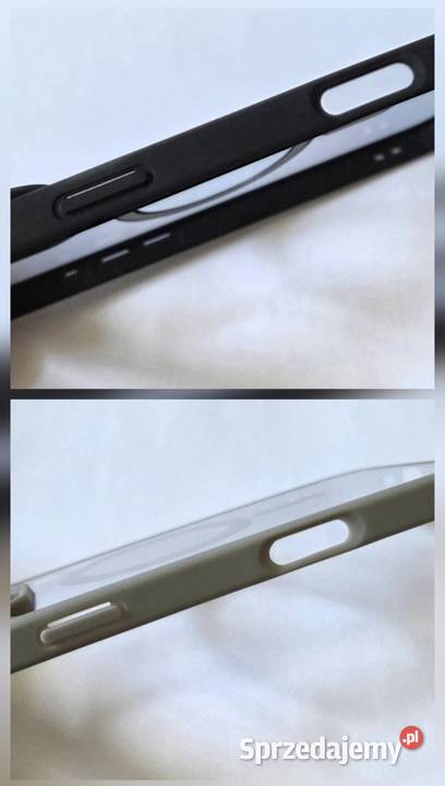 Etuicase przezroczyste szare i czarne z MagSafe Częstochowa
