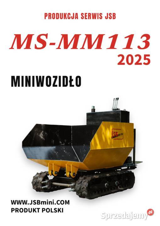 Mini Ładowarka Koparka Wozidło OGRODOWE NOWE Pozostałe Toruń