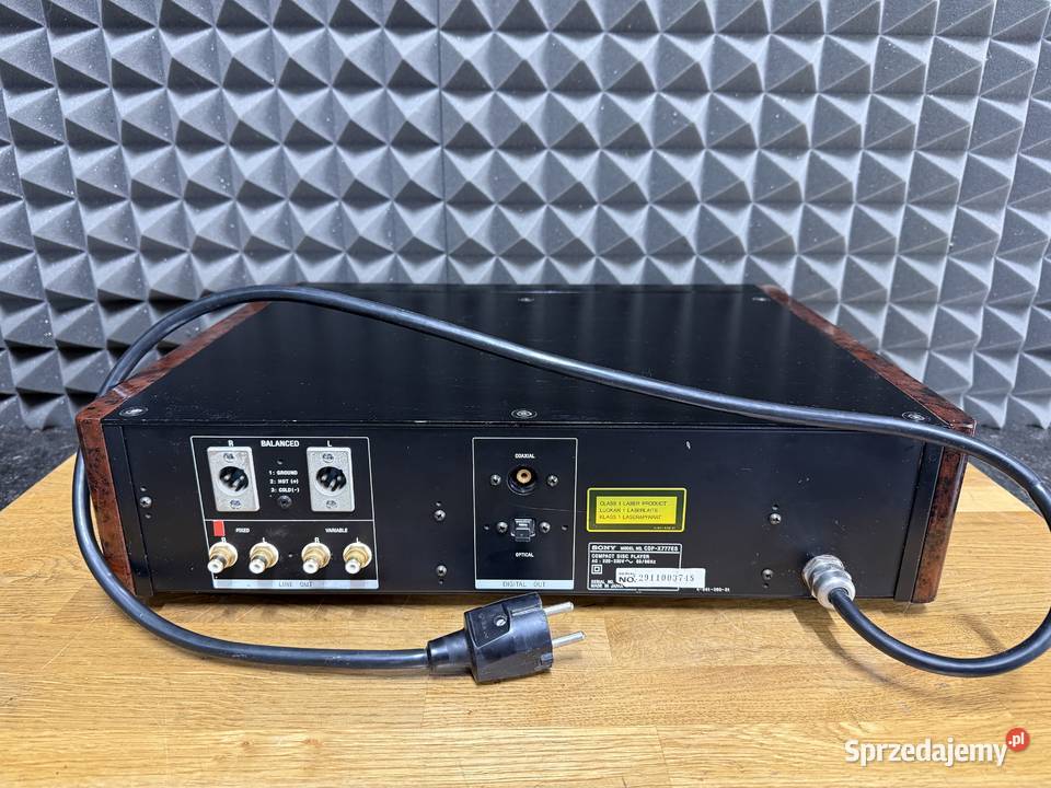 Odtwarzacz CD SONY CDPX777ES MOD SWOBODA 2 XLR Bielsko-Biała